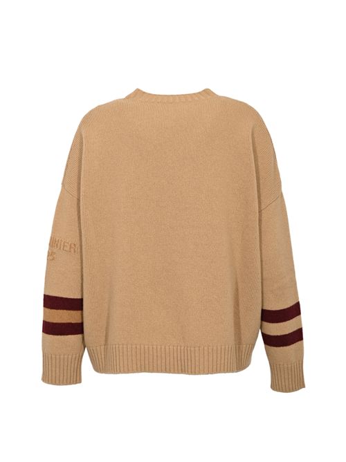 Maglia over Pavidi in filato di lana Beige WEEKEND MAX MARA | 2525366262600001
